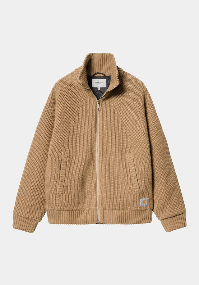 Banley Sweater Jacket peanut Vorderansicht