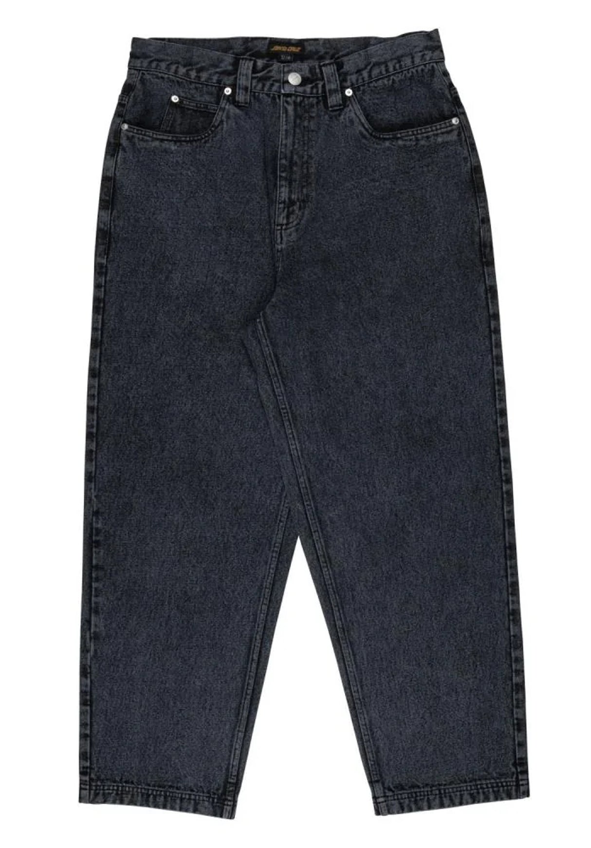 Big Pants blackacidwash Vorderansicht