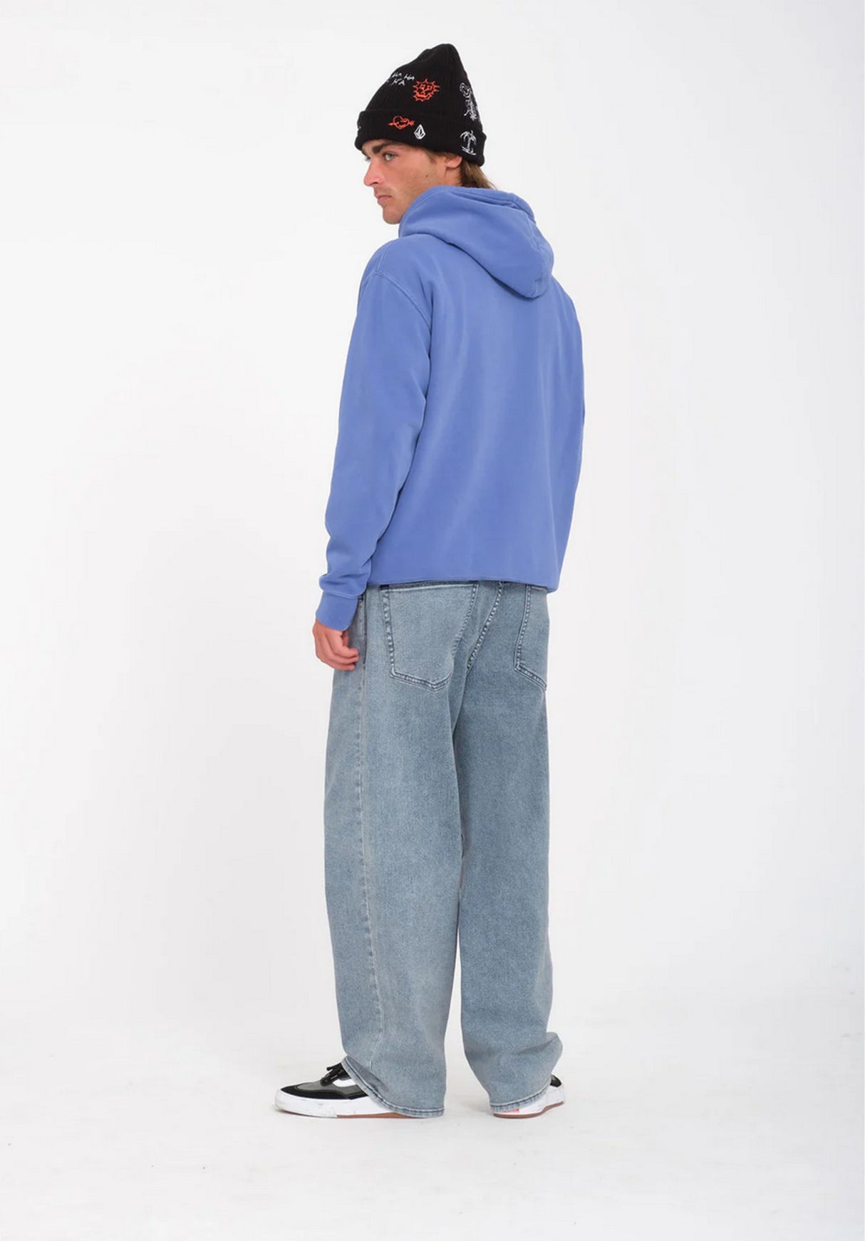 Billow Pant ashblue Rueckenansicht