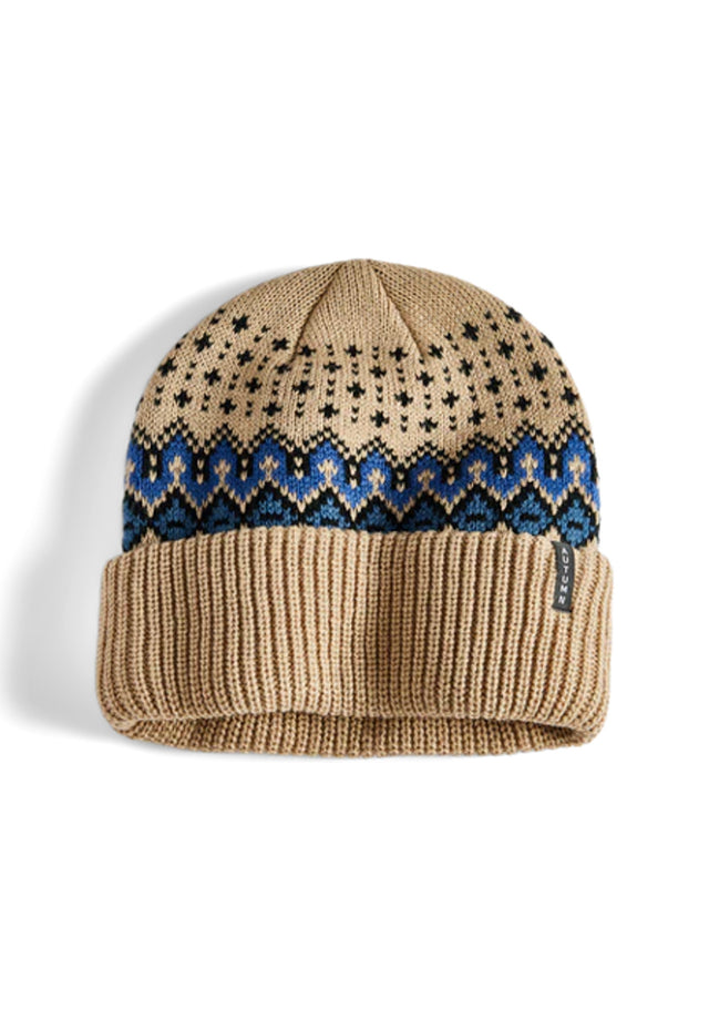 Fair Isle khaki Vorderansicht