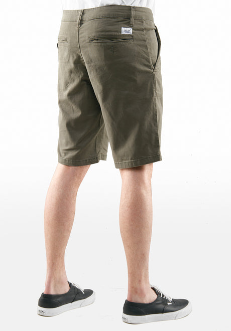 Flex Grip Chino olive Rueckenansicht