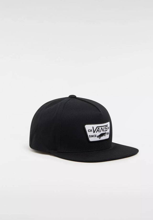 Full Patch Snapback trueblack Vorderansicht