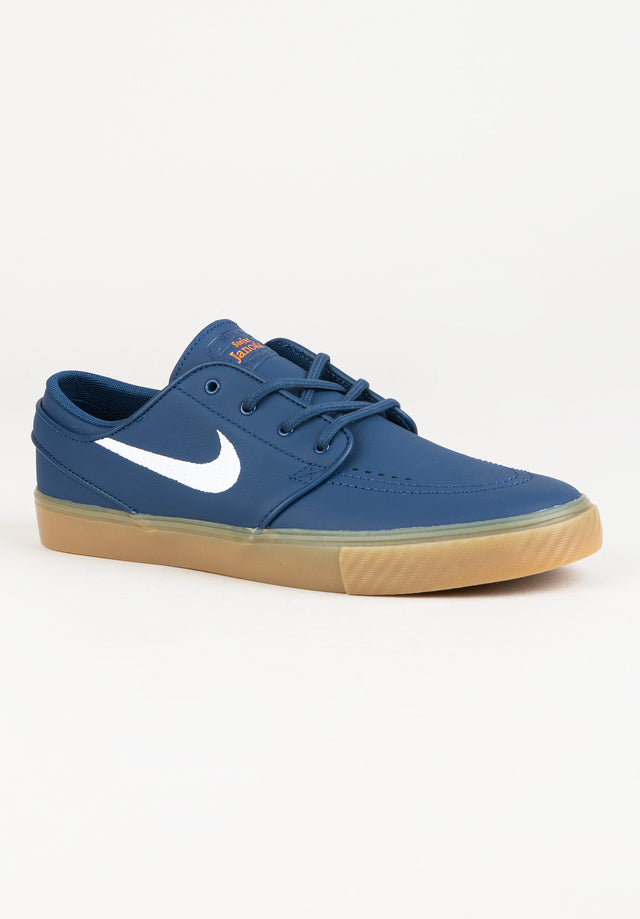 Janoski OG+ navy-white-navy-gumlightbrown Vorderansicht