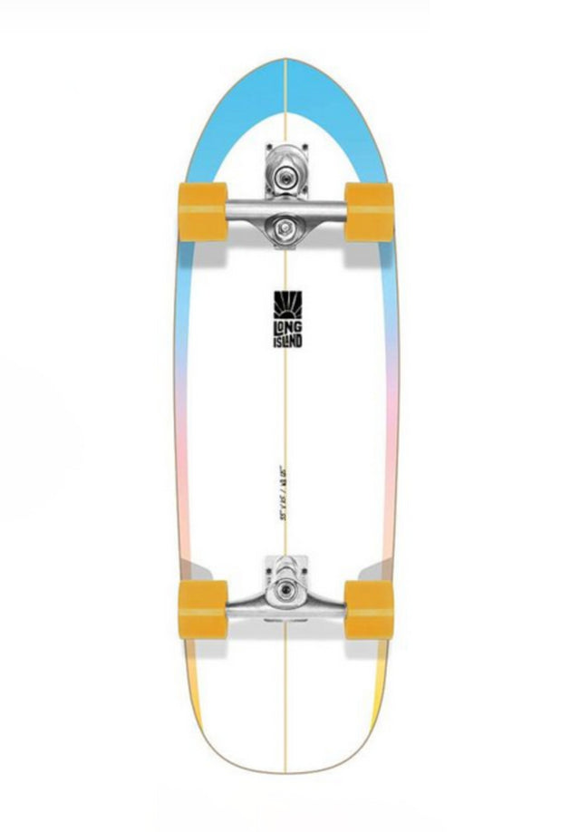 Kona Surfskate 32" white-multi Vorderansicht