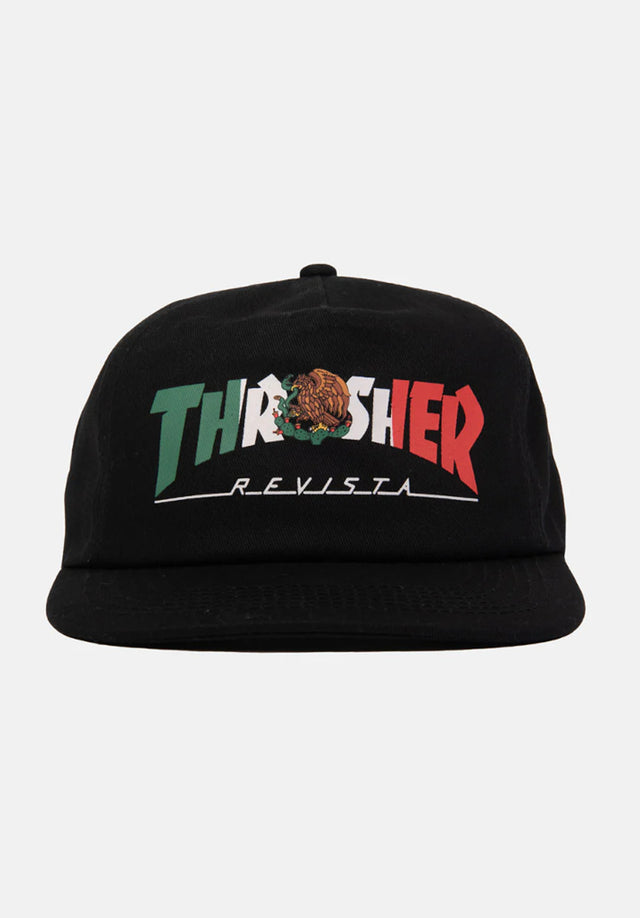 Mexico Revista Snapback black Vorderansicht