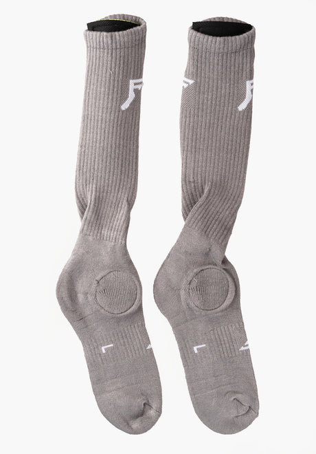 Painkiller Shin Socks grey Rueckenansicht