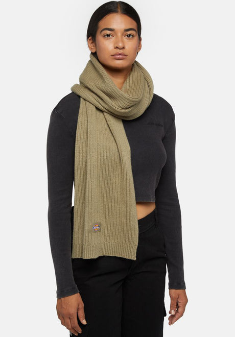 Rib Scarf imperialgreen Vorderansicht