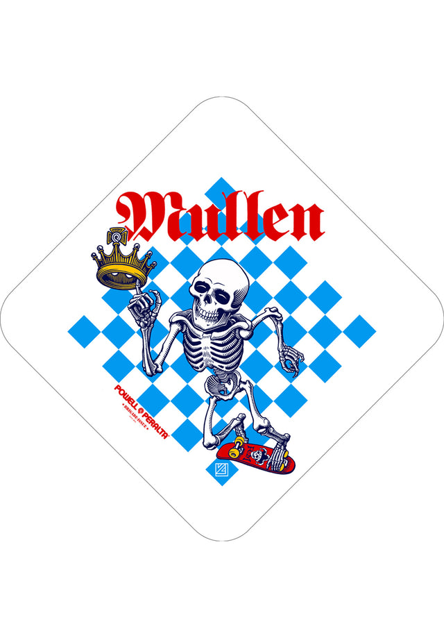 Rodney Mullen Sticker white Vorderansicht