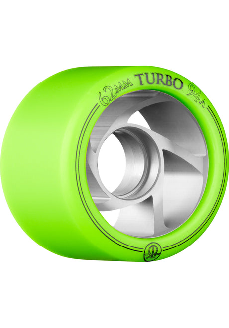 Turbo Clear Aluminum Hub 94A Right 4 PK green Vorderansicht