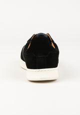 CM001 Low Suede black-white Seitenansicht