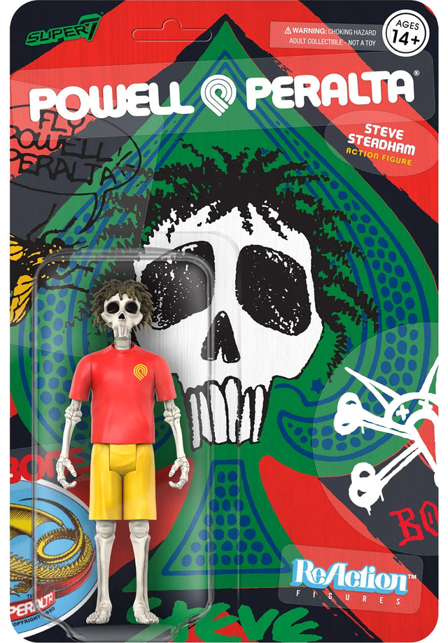 Powell-Peralta ReAction Figure Wave 3 steadham Vorderansicht