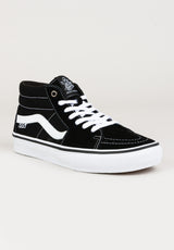 Skate Grosso Mid black-truewhite Vorderansicht