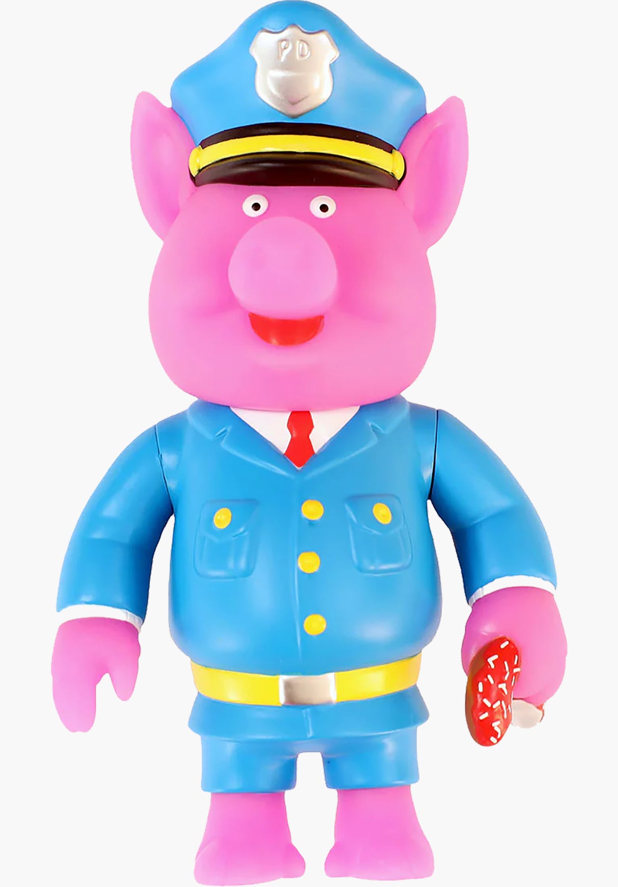 Pig Glow Officer Vinyl Toy multicolored Vorderansicht