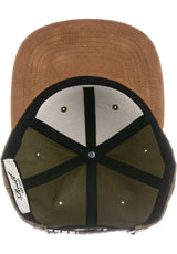 Suede 6-Panel raincamo Oberansicht