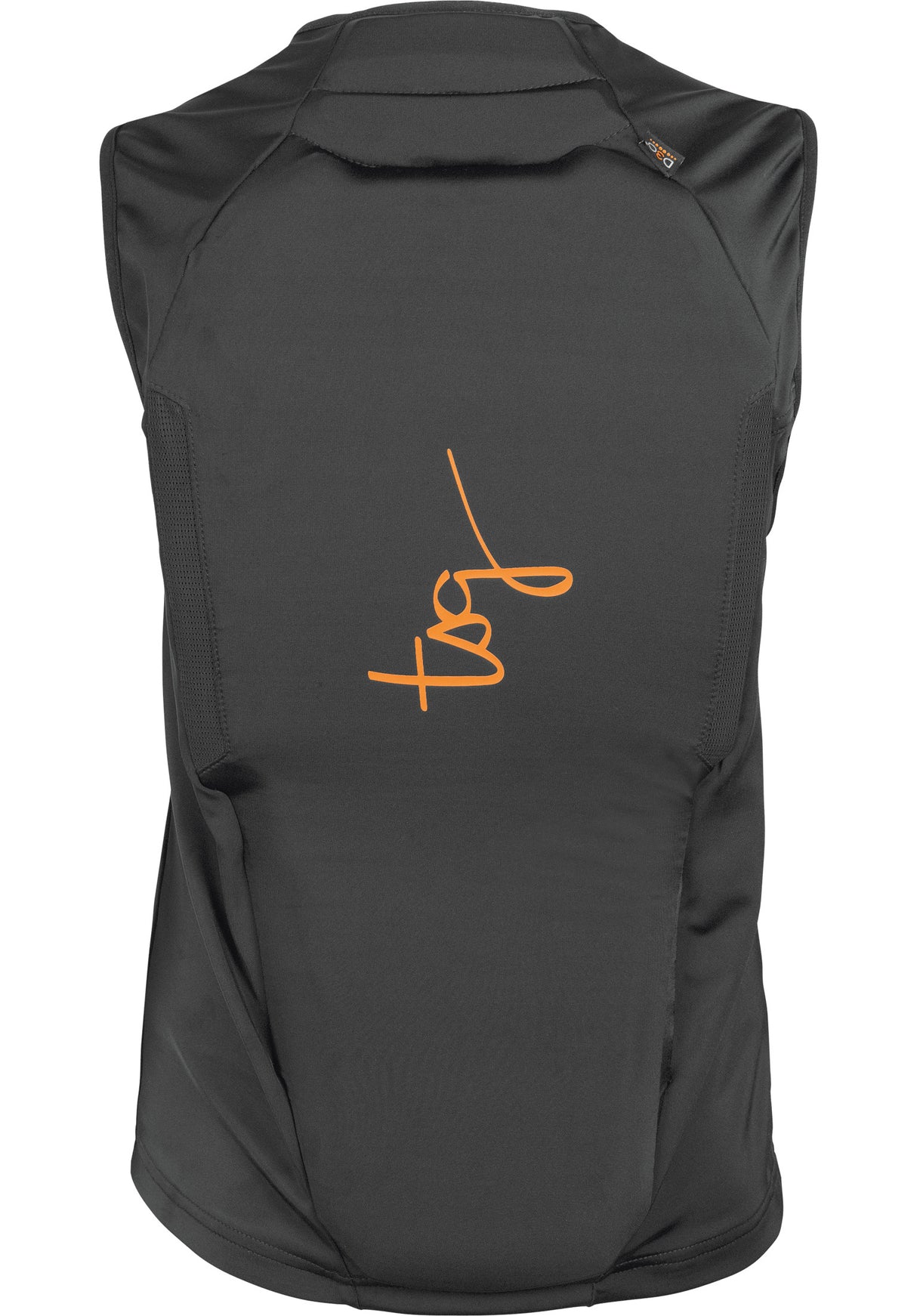 Backbones Vest WMN D3O black-orange Rückenansicht