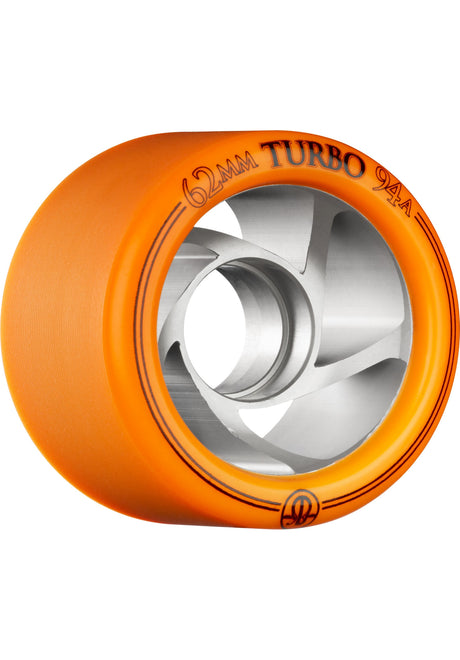 Turbo Clear Aluminum Hub 94A Left 4er orange Vorderansicht