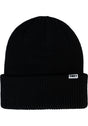 Bold Organic Beanie black Vorderansicht