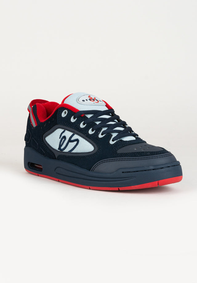 Creager navy-grey-red Vorderansicht