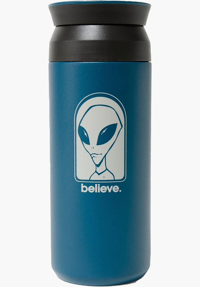 Believe Tumbler turquoise Vorderansicht