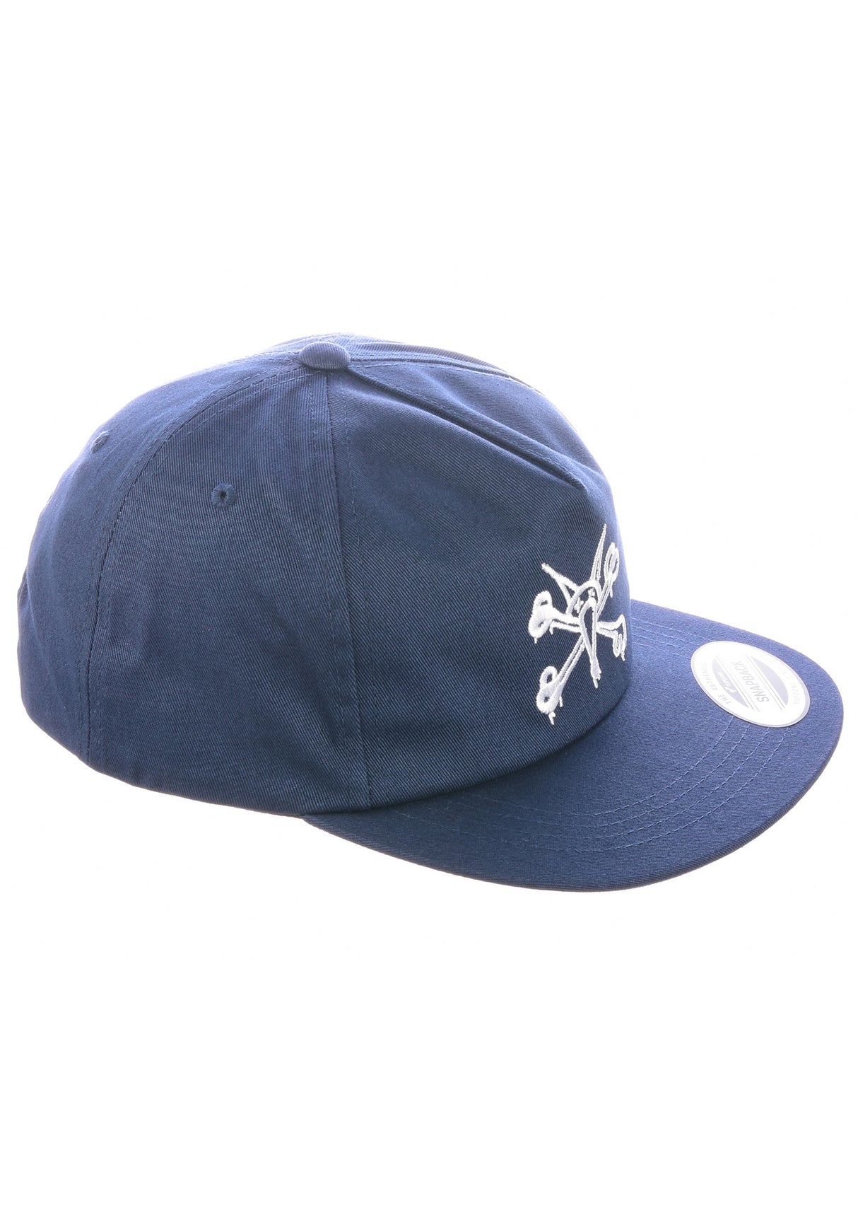 Vato Rat Snapback navy Close-Up2