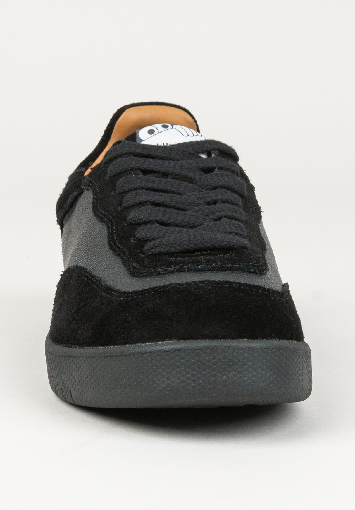 CM001 Low Suede black-black Rückenansicht