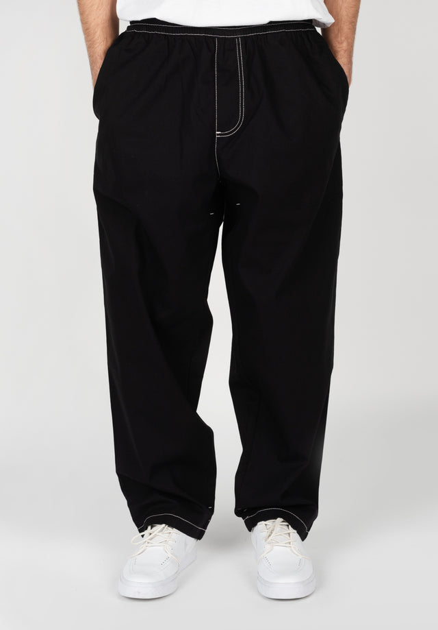 Contrast Surf Pants black-white Vorderansicht