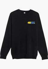 411VM Logo (Yellow/Blue) black Close-Up1