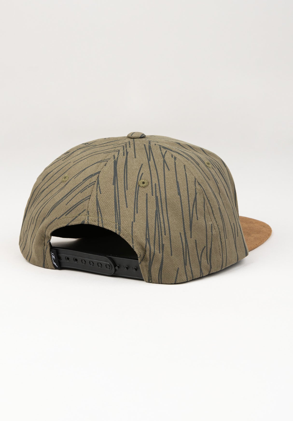 Suede 6-Panel raincamo Rückenansicht