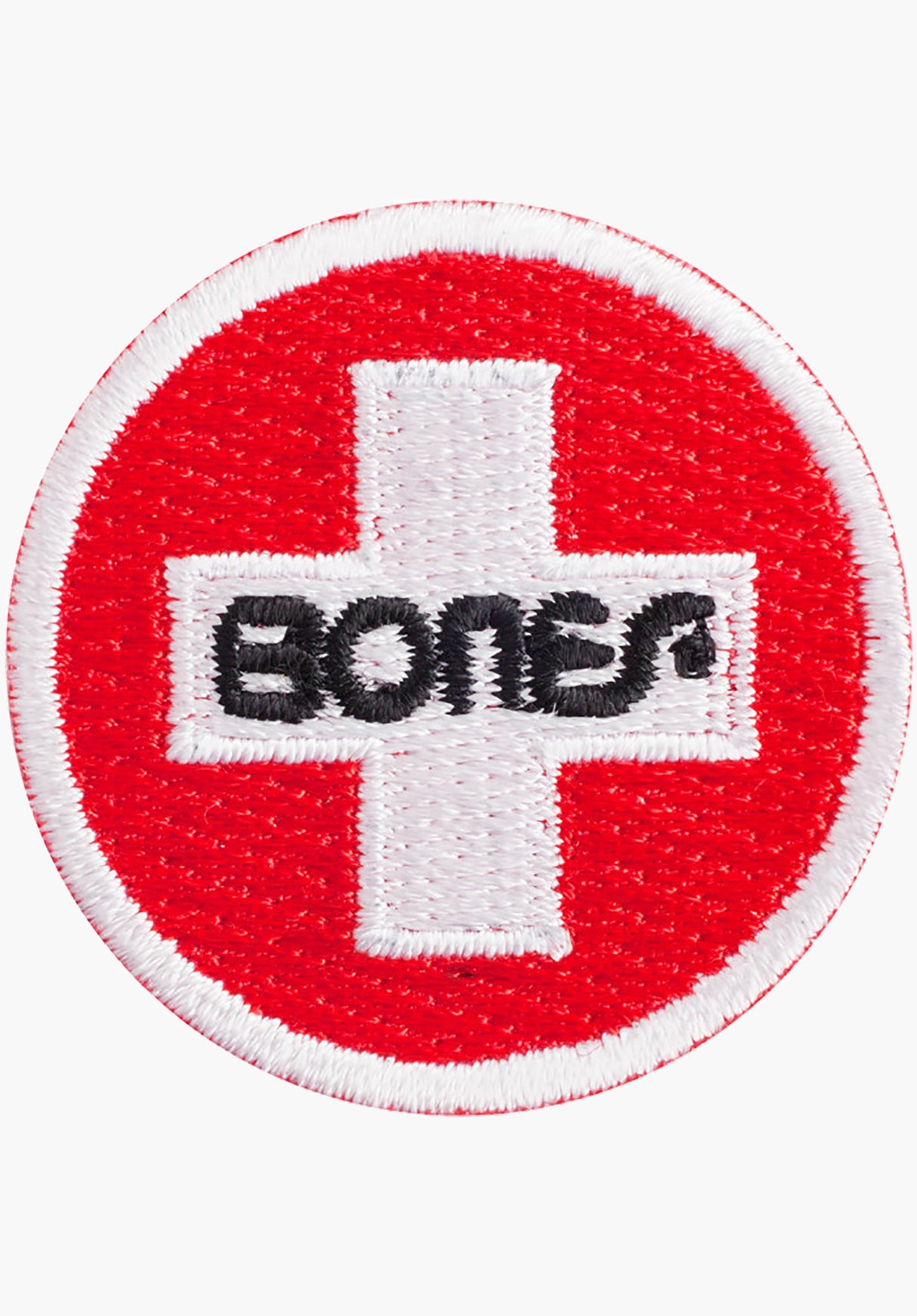 Swiss Circle 1.5" Patch red Vorderansicht