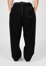 Contrast Surf Pants black-white Close-Up1