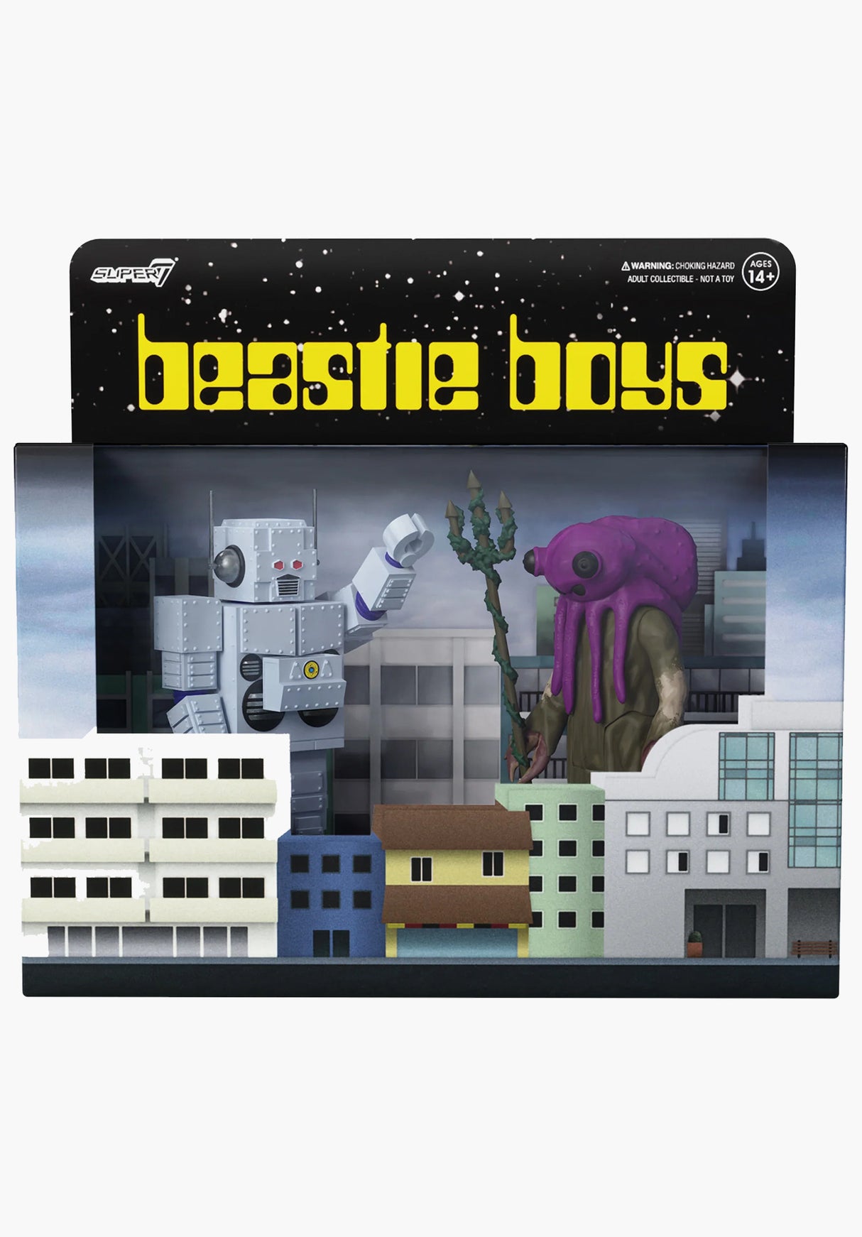 Beastie Boys ReAction Figure Wave 2 Intergalactic 2-Pack multicolored Rückenansicht