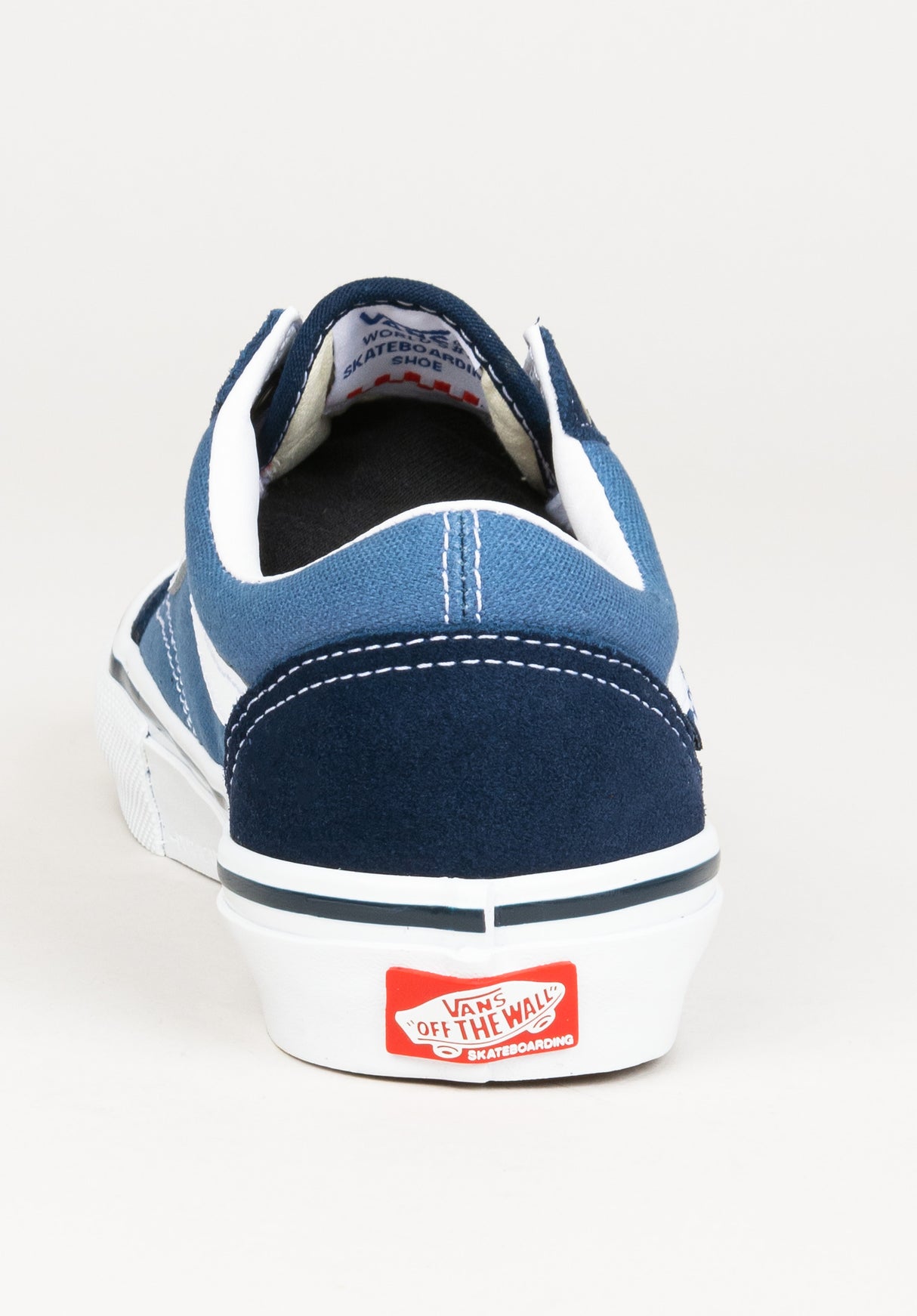 Old Skool SKATE navy-white Seitenansicht