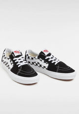 Sk8-Low canvas-suede-blackcheckerboard Rueckenansicht