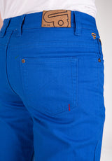 Skinny Fit royalblue Oberansicht