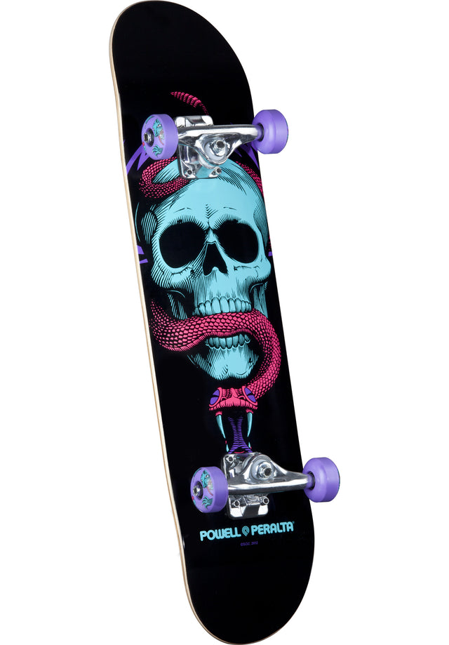 Skull & Snake black-purple Vorderansicht