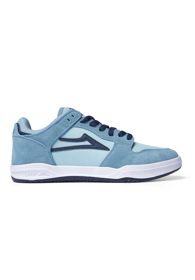 Telford Low lightblue-suede Vorderansicht