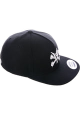 Vato Rat Snapback black Closeup2