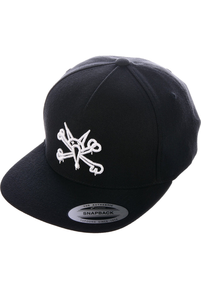 Vato Rat Snapback black Vorderansicht