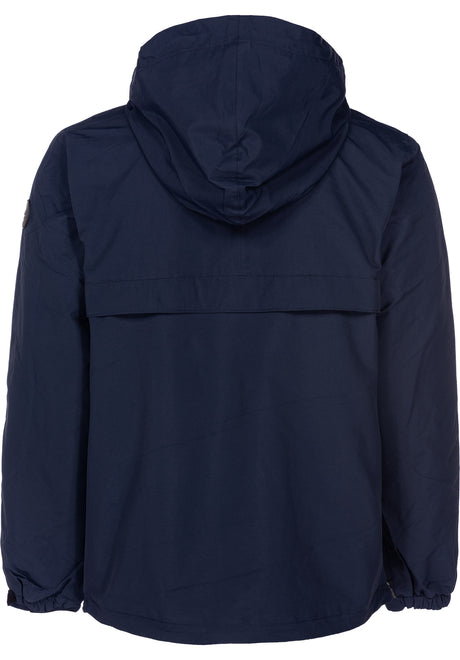 Winter Windbreaker navy Rueckenansicht