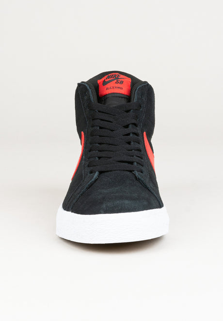 Zoom Blazer Mid black-universityred-black-white Rueckenansicht