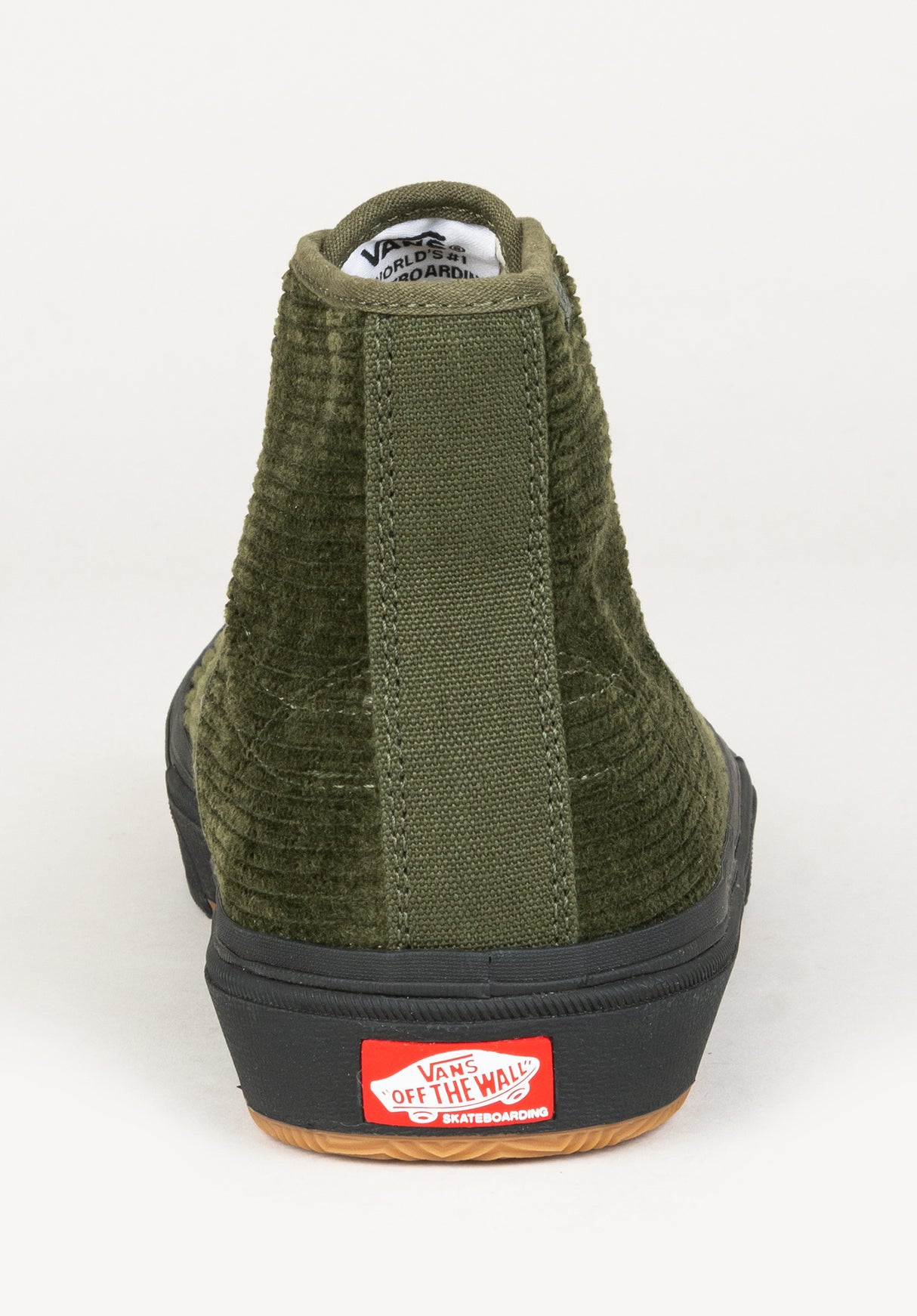 Crockett High Decon Cord corduroy-olive-black Seitenansicht