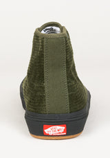 Crockett High Decon Cord corduroy-olive-black Seitenansicht