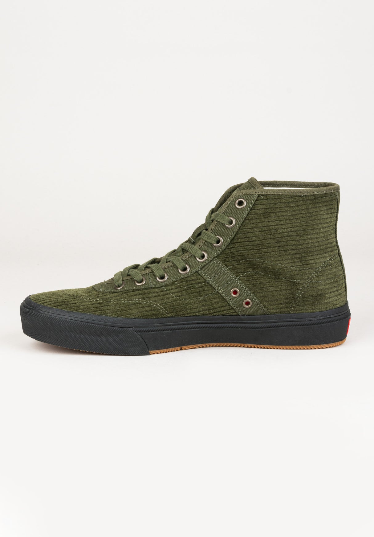 Crockett High Decon Cord corduroy-olive-black Oberansicht