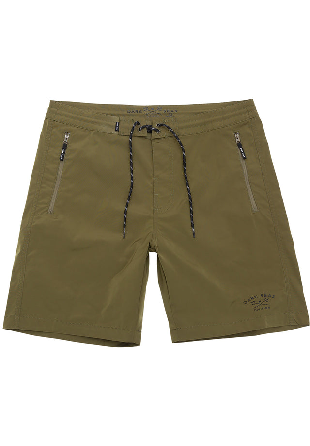 Tack 19" Amphibious Walkshorts olive Vorderansicht