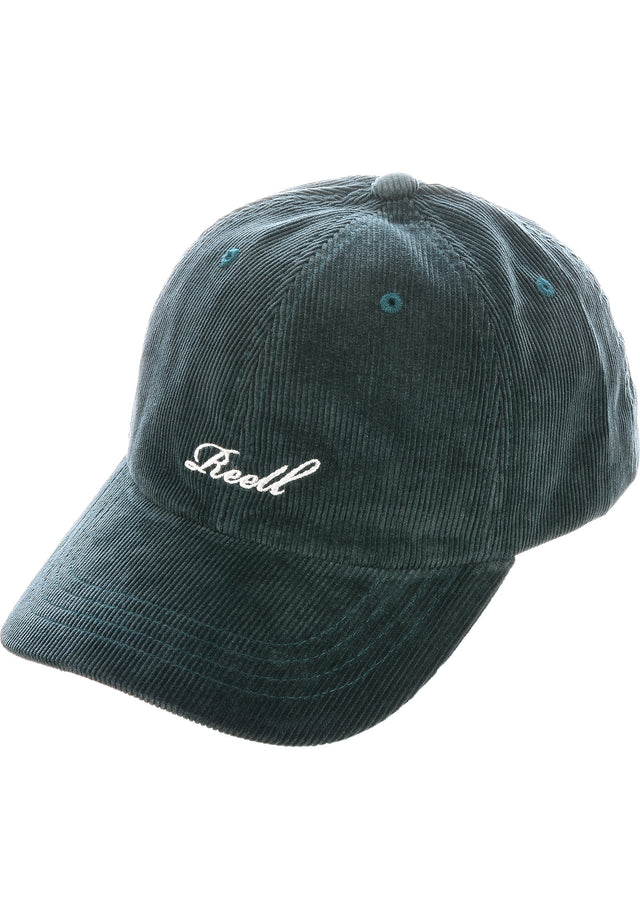 Single Script Cap darkgreenribcord Vorderansicht